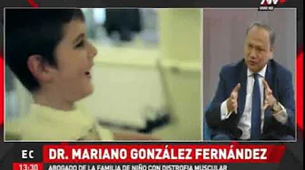 Entrevista al Abogado, Mariano Gonzáles